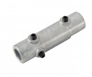 602-A COUPLING hydraulic manifold block on a white background.